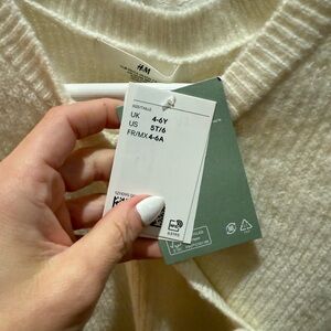 H&M Kids Cream Sweater